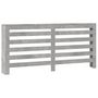 Voir la diapositive 2 : VIDAXL Cache-radiateur gris beton 175x20x82 cm bois d'ingenierie