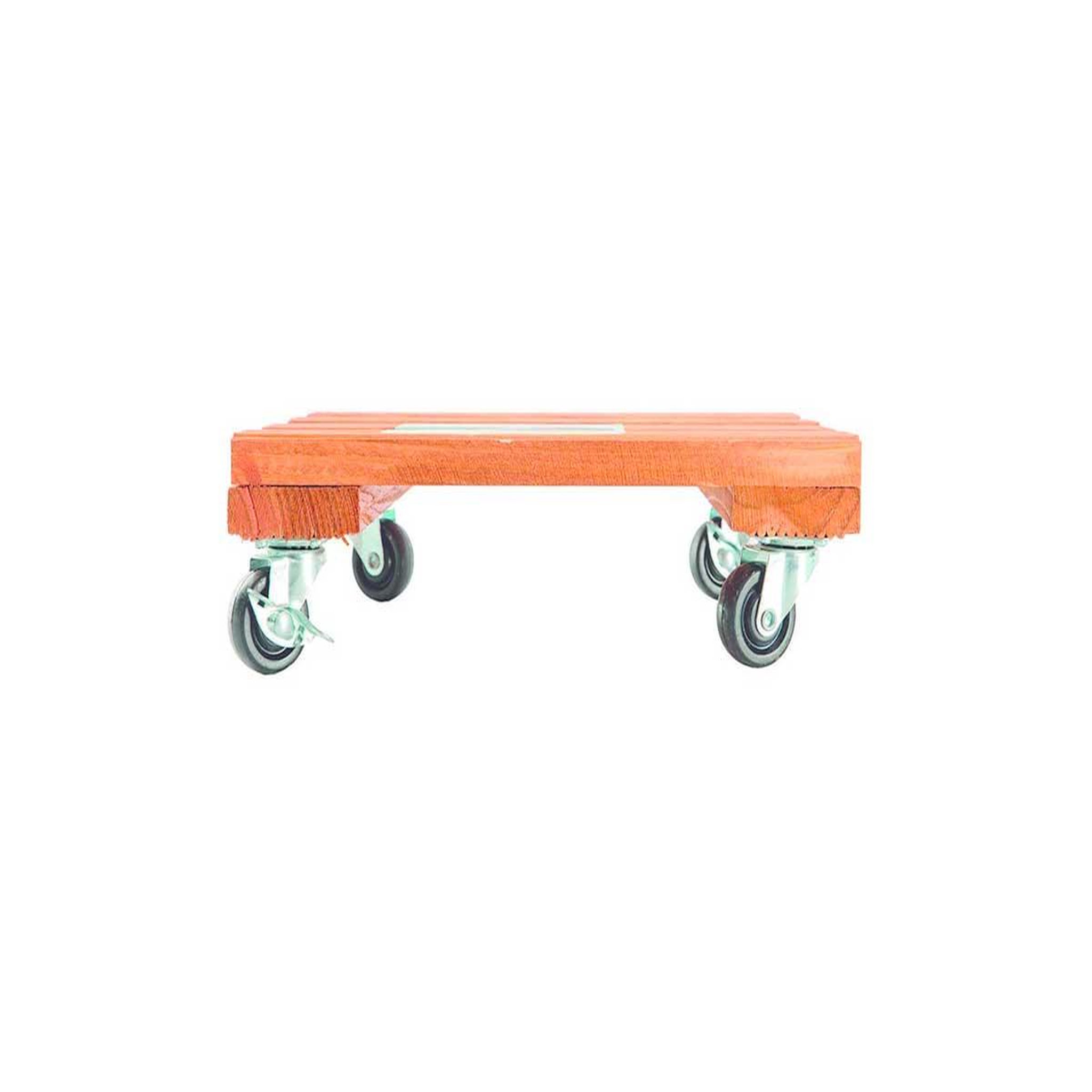 Voir la diapositive 2 : Nortene Support à roulettes bois FSC lasuré FLORA ROLL LASURE - Carré 40 x 40 cm