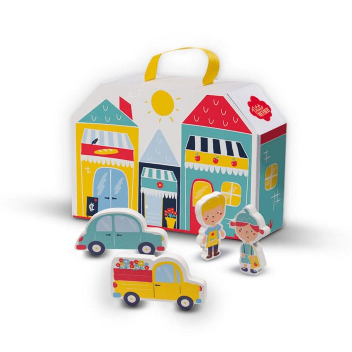 SES SES Petit Pretenders Shopping Street Play Case 18015