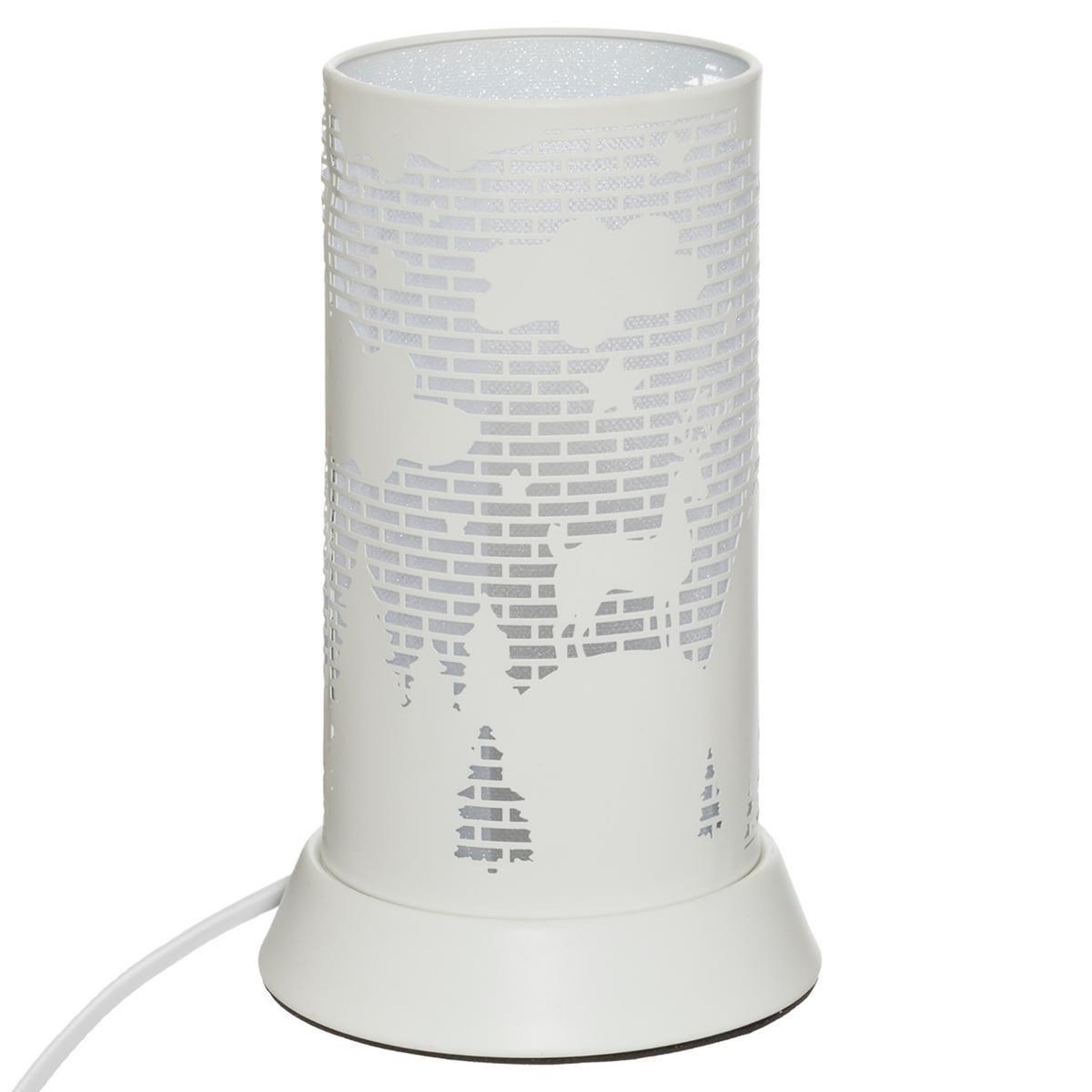 Atmosphera Kids Lampe à poser pour enfant  décor  20cm blanc
