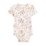 Voir la diapositive 3 : Petit Béguin Lot de 2 bodies bébé manches courtes Haapiti