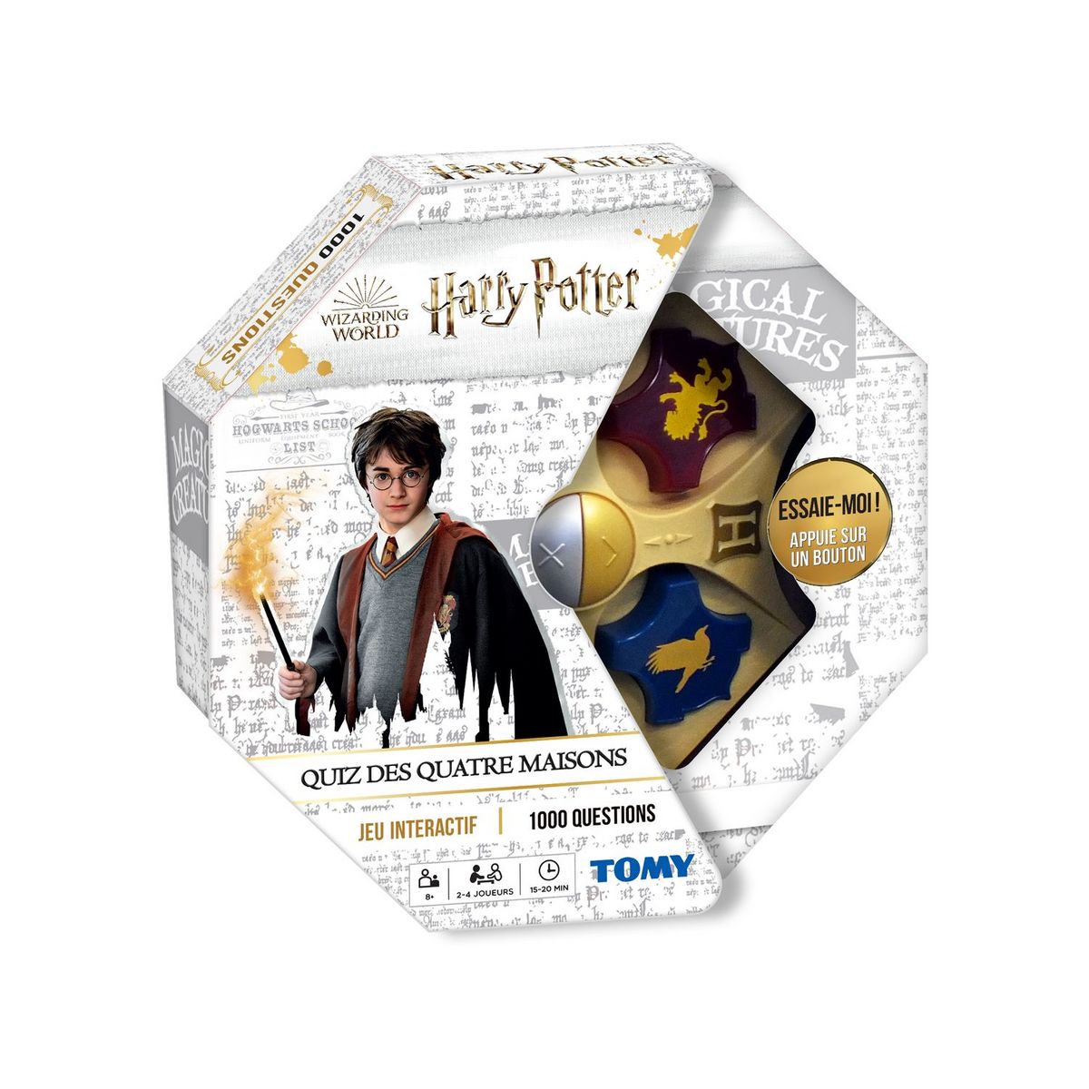 TOMY Jeu électronique - Harry Potter le quiz des 4 maisons