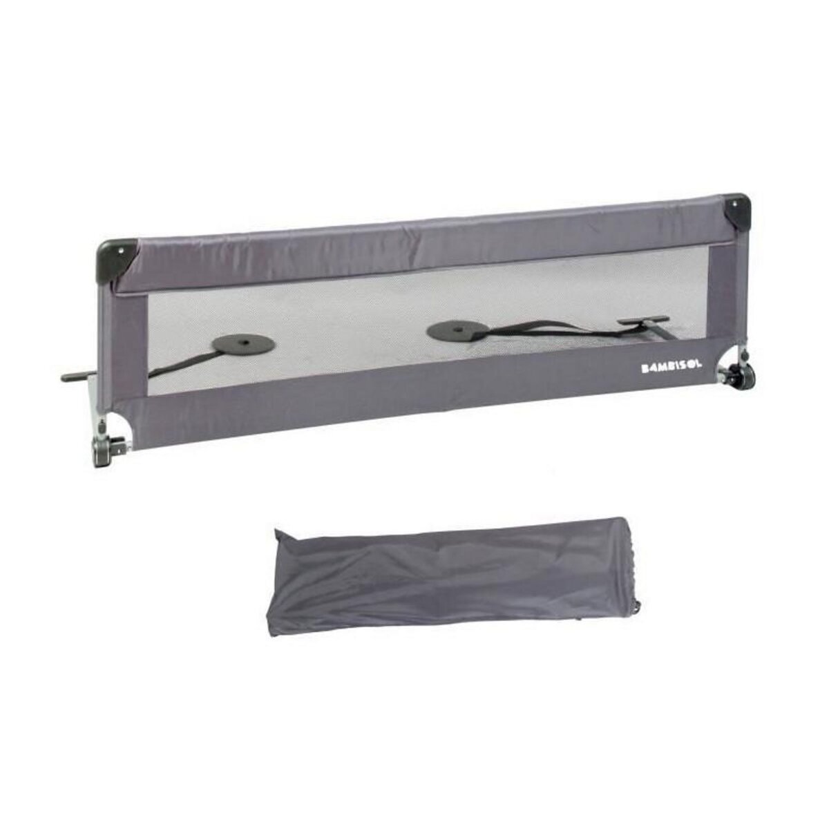 LOOPING Barriere de lit - LOOPING - BL5003G - Rabattable - Gris