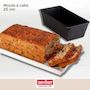 Voir la diapositive 2 : ZENKER Ensemble comprenant 1 moule à cake rectangulaire Zenker, 2 bols à mixer en inox Fackelmann