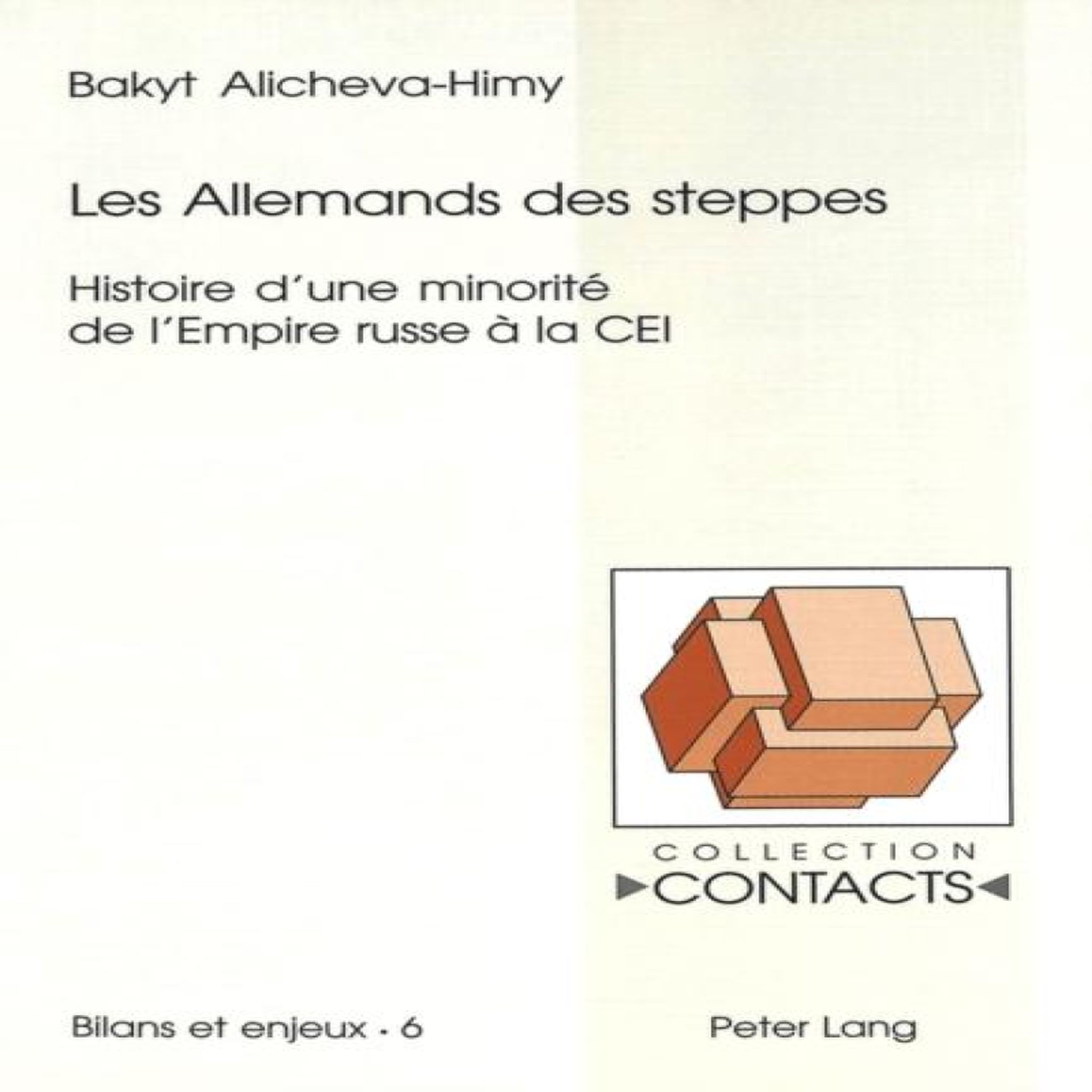 LIVRES Les Allemands des steppes