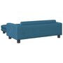 Voir la diapositive 5 : VIDAXL Lit pour chien avec extension bleu 100x50x30 cm velours