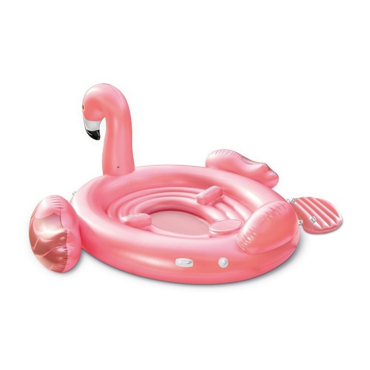 Intex Bouée gonflable géante baignade - forme flamant rose