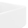 Voir la diapositive 5 : VIDAXL Vasque carre a trou pour robinet ceramique blanc pour salle de bain