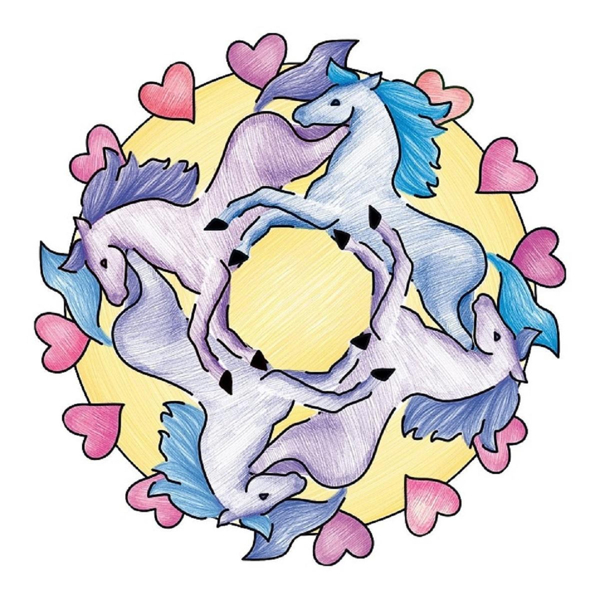 Voir la diapositive 6 : RAVENSBURGER Mini mandalas classiques 18 pièces