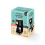 Voir la diapositive 4 : KITCHENCOOK Cafetière Style Rétro Avec Filtre Nylon Réutilisable Retro Coffee Noir Kitchencook