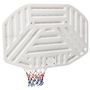 Voir la diapositive 4 : VIDAXL Panneau de basket-ball Blanc 109x71x3 cm Polyethylene