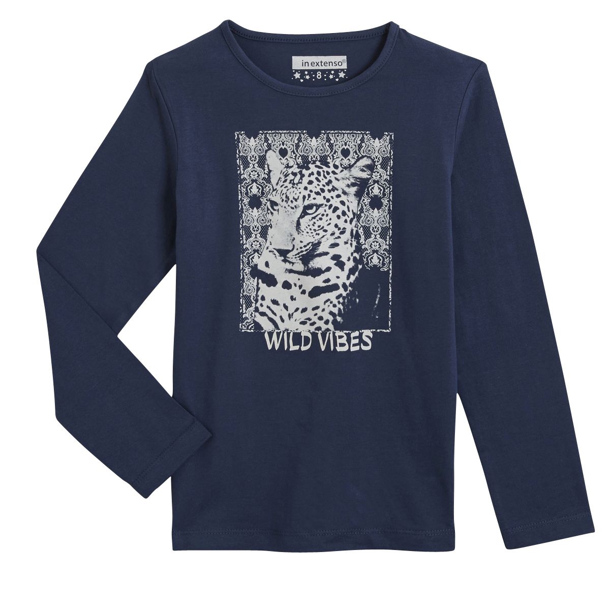 IN EXTENSO Tee-shirt manches longues imprimé fille