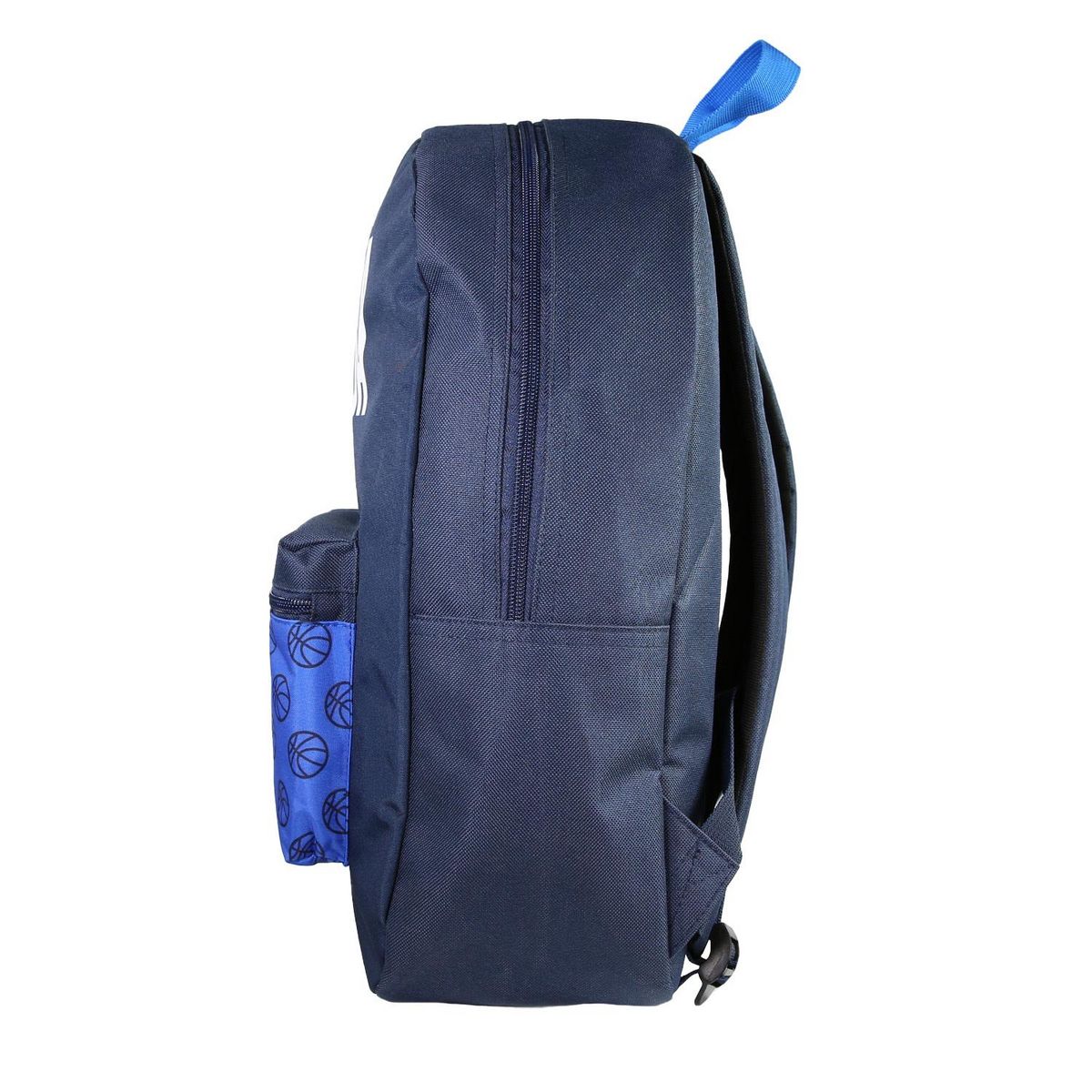 Bagtrotter Bagtrotter - NBA - Basketball - Sac à Dos Scolaire -  Marine - 1 Compartiment Zippé - 1 Poche Zippée - 29x13x40cm - Bretelles Matelassées - Dos Matelassé - Matière Polyester - Sac à Dos Scolaire Primaire et Secondaire
