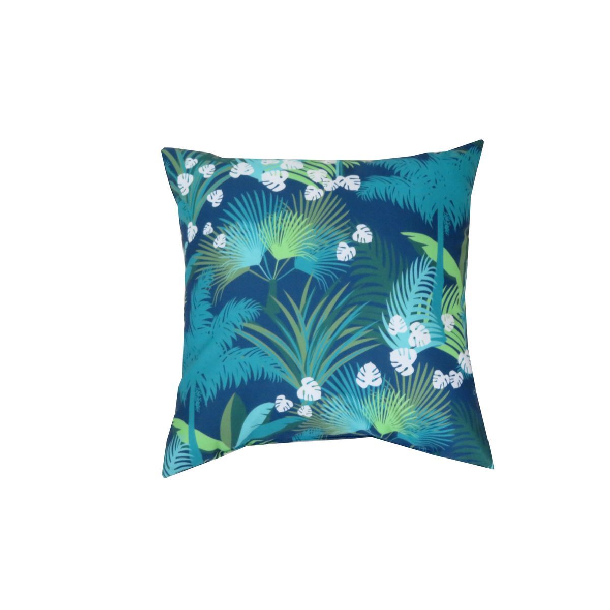 Jardin Privé Coussin déco de jardin 40x40 bleu marine GOA