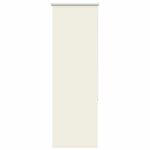 VIDAXL Store enrouleur occultant blanc casse largeur du tissu 55,7 cm