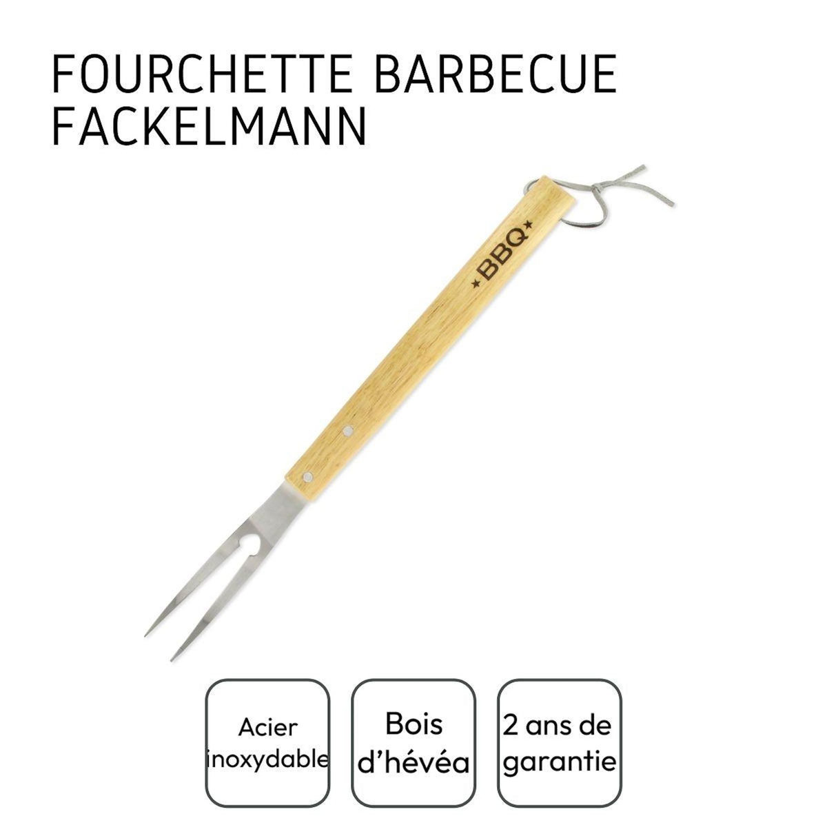 Fackelmann Fourchette à barbecue 42 cm Fackelmann BBQ Edition