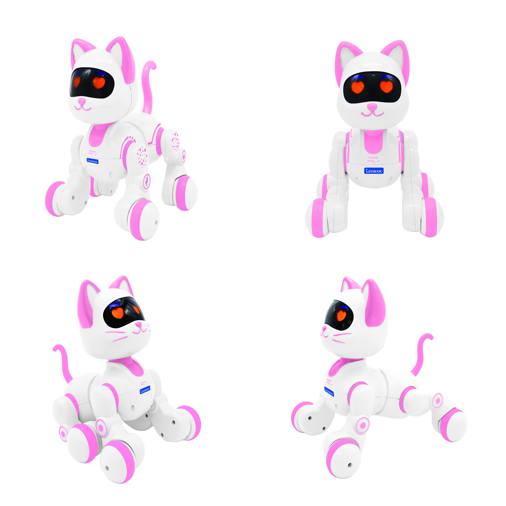 Voir la diapositive 5 : Lexibook Power Kitty  Junior – Chat robot télécommandé programmable