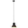 Voir la diapositive 4 : VIDAXL Lampe suspendue 25 W Noir Rond 17 cm E27