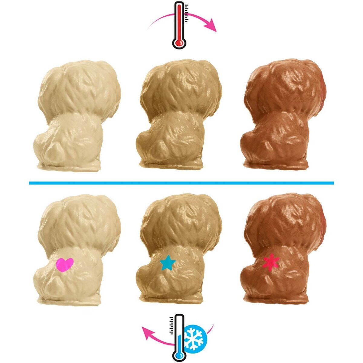 BARBIE Poupée Barbie naissance des chiots