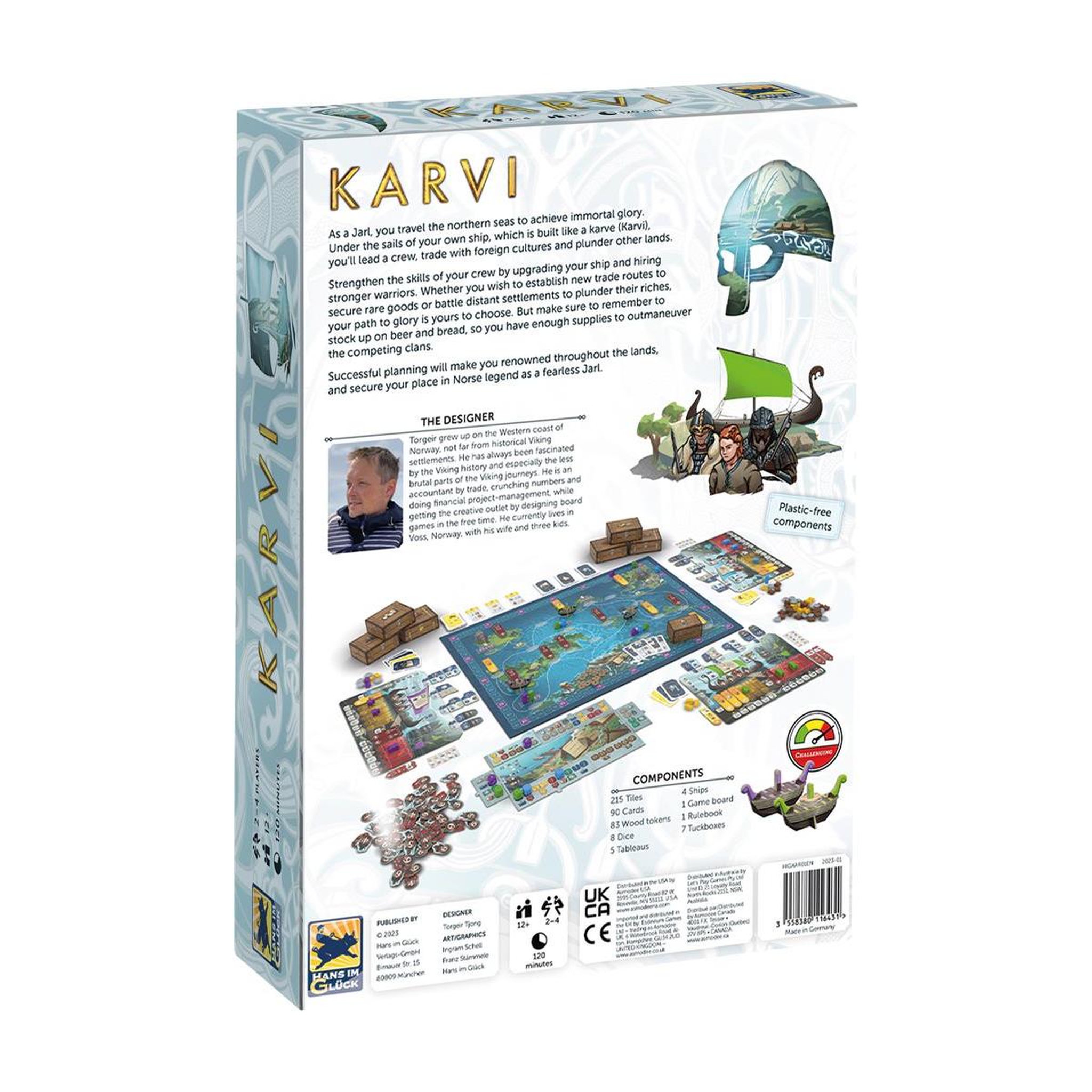Voir la diapositive 2 : Asmodee Karvi Jeux de Strategie viking