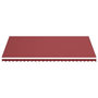 Voir la diapositive 3 : VIDAXL Tissu de remplacement pour auvent Bordeaux rouge 6x3,5 m