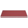 Voir la diapositive 3 : VIDAXL Tissu de remplacement pour auvent Bordeaux rouge 6x3,5 m