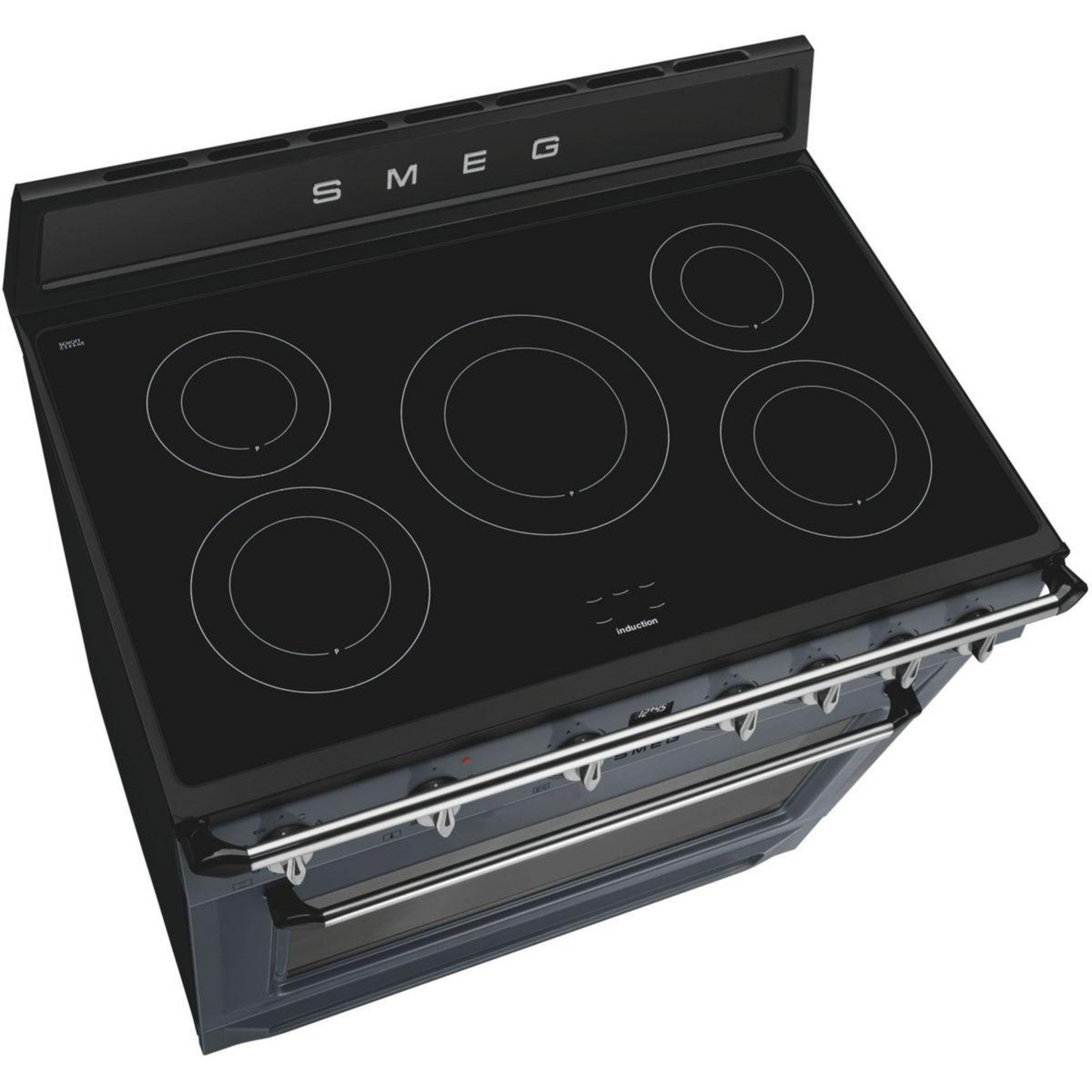 Voir la diapositive 5 : SMEG Piano de cuisson induction tr90imgr