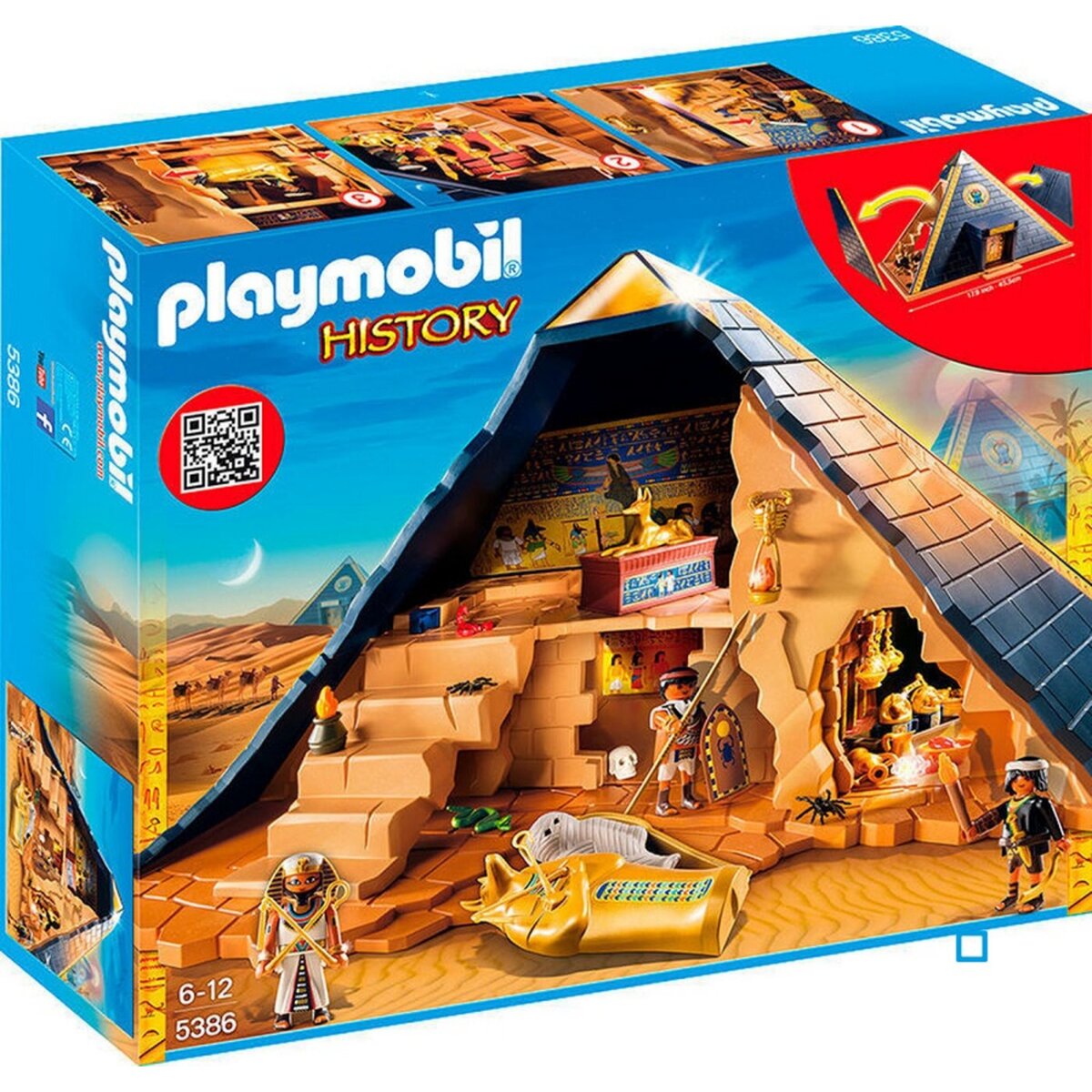PLAYMOBIL 5386 - History - Pyramide du pharaon