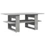 Voir la diapositive 5 : VIDAXL Table basse gris beton 102x55x42 cm bois d'ingenierie