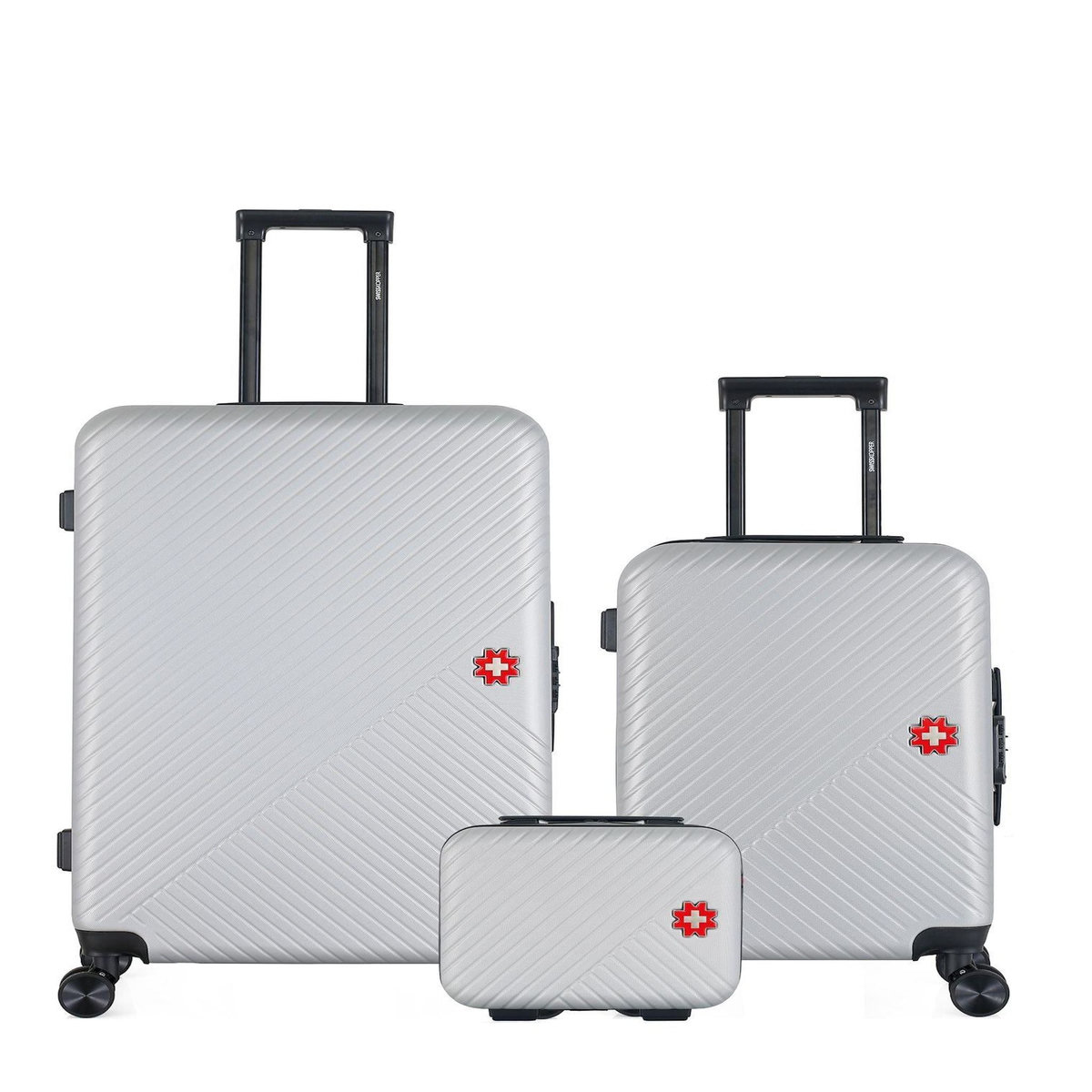 SWISS KOPPER SWISS KOPPER - LOT DE 3 - Valises grand format, cabine et vanity SPIEZ
