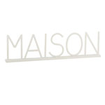 Paris Prix Mot Déco à Poser  Maison  81cm Blanc