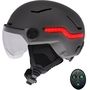 Voir la diapositive 2 : TNB Casque à LED feu de frein auto Taille M gris