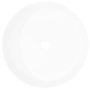Voir la diapositive 3 : VIDAXL Lavabo ronde Ceramique Blanc 40 x 15 cm