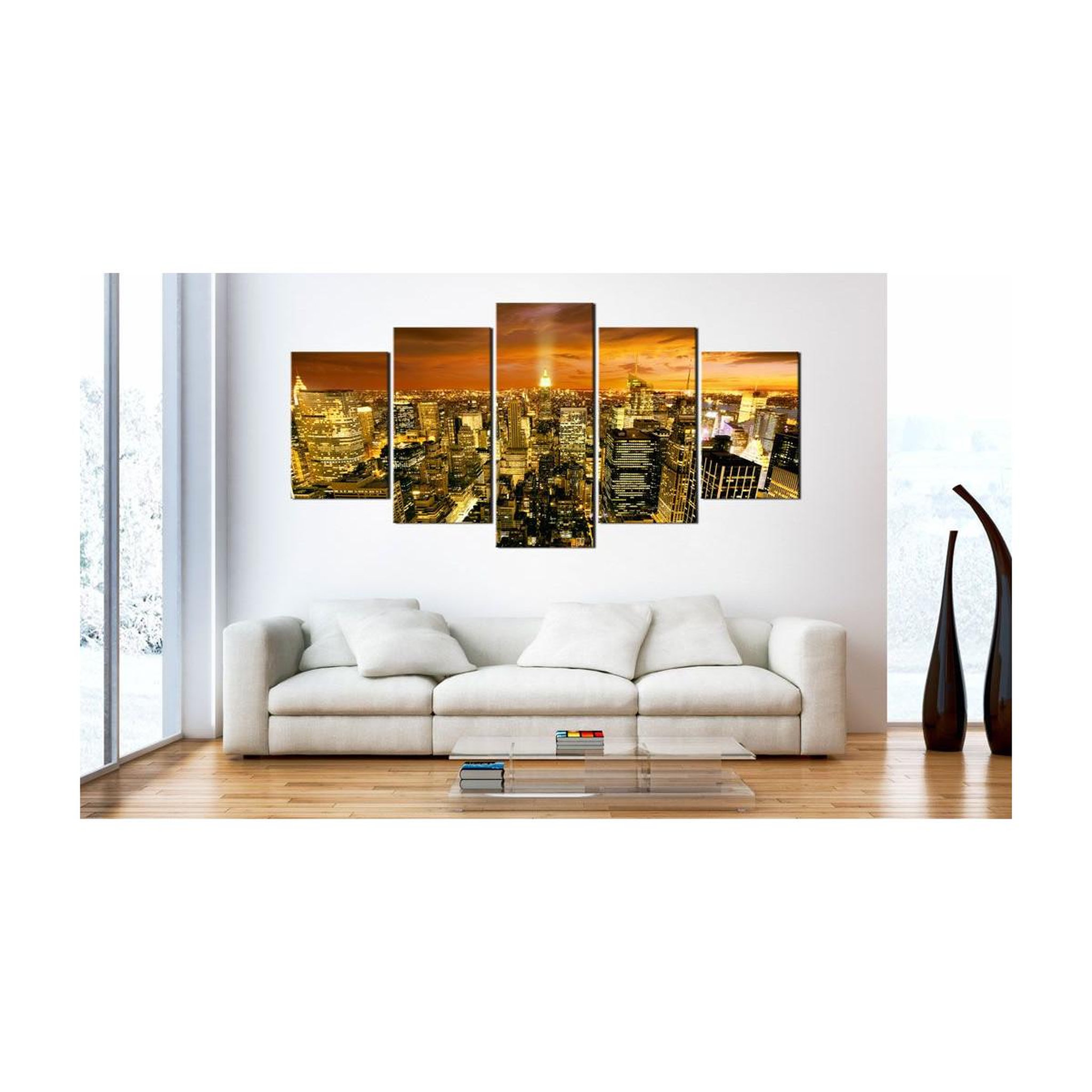 Voir la diapositive 2 : Paris Prix Tableau Imprimé  New York : Amber