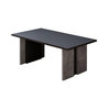 Voir la diapositive 1 : Habitat et Jardin Table basse en bois  Ravello  - 90 x 50 x 40 cm - Gris anthracite marbré