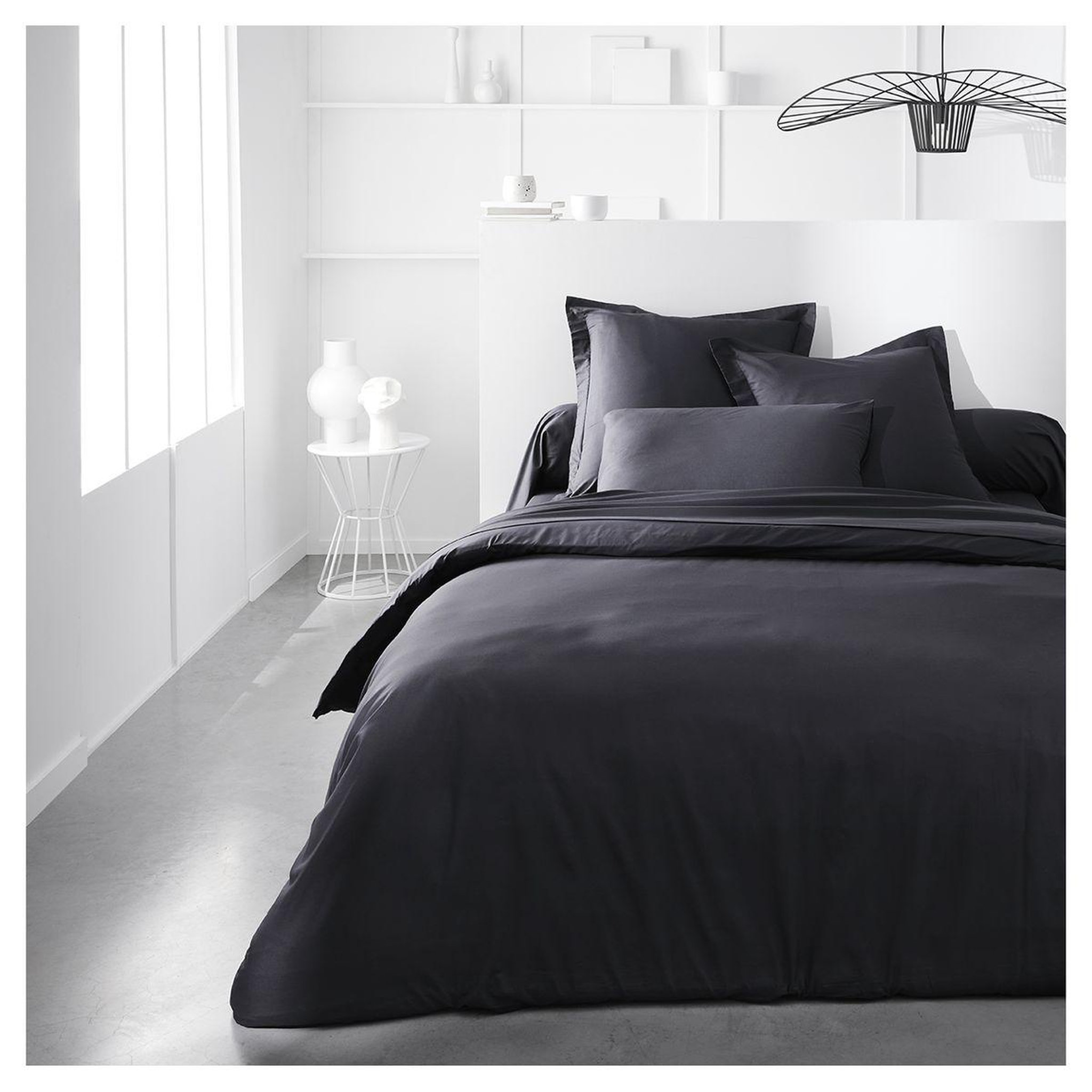 Voir la diapositive 1 : TODAY Housse de Couette unie en Coton 57 fils