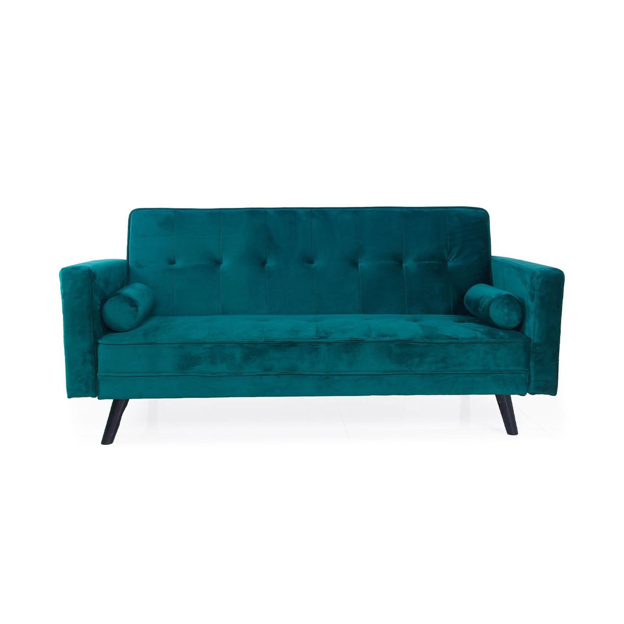 Voir la diapositive 2 : Paris Prix Canapé Convertible 3 Places Scandinave  Navya  Vert