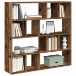 VIDAXL Bibliotheque/Separateur de piece vieux bois 105x24x102 cm