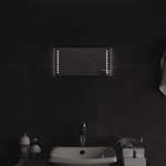 VIDAXL Miroir de salle de bain a LED 40x20 cm