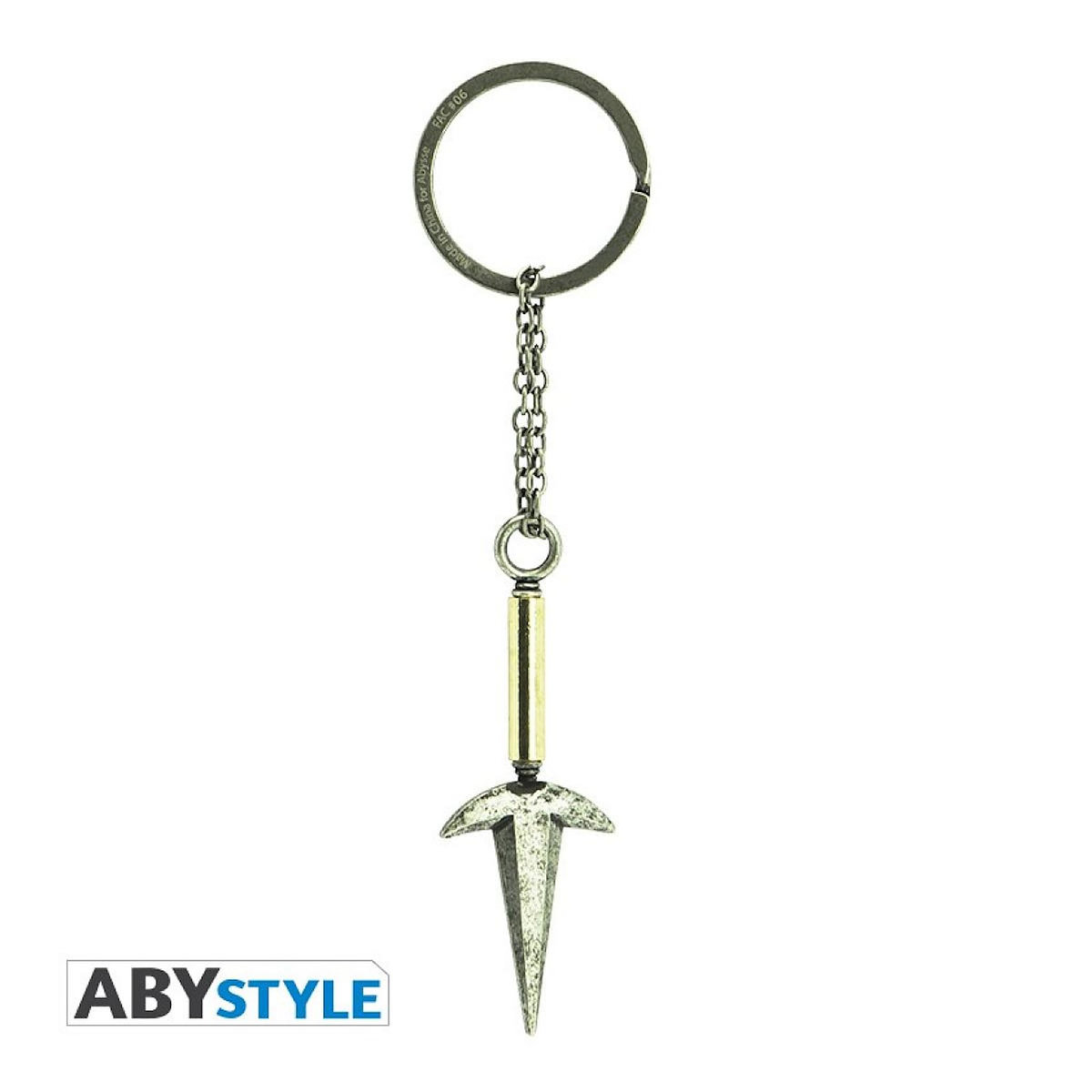 ABYstyle Porte-cles - Naruto Shippuden - Kunai 4eme Hokage