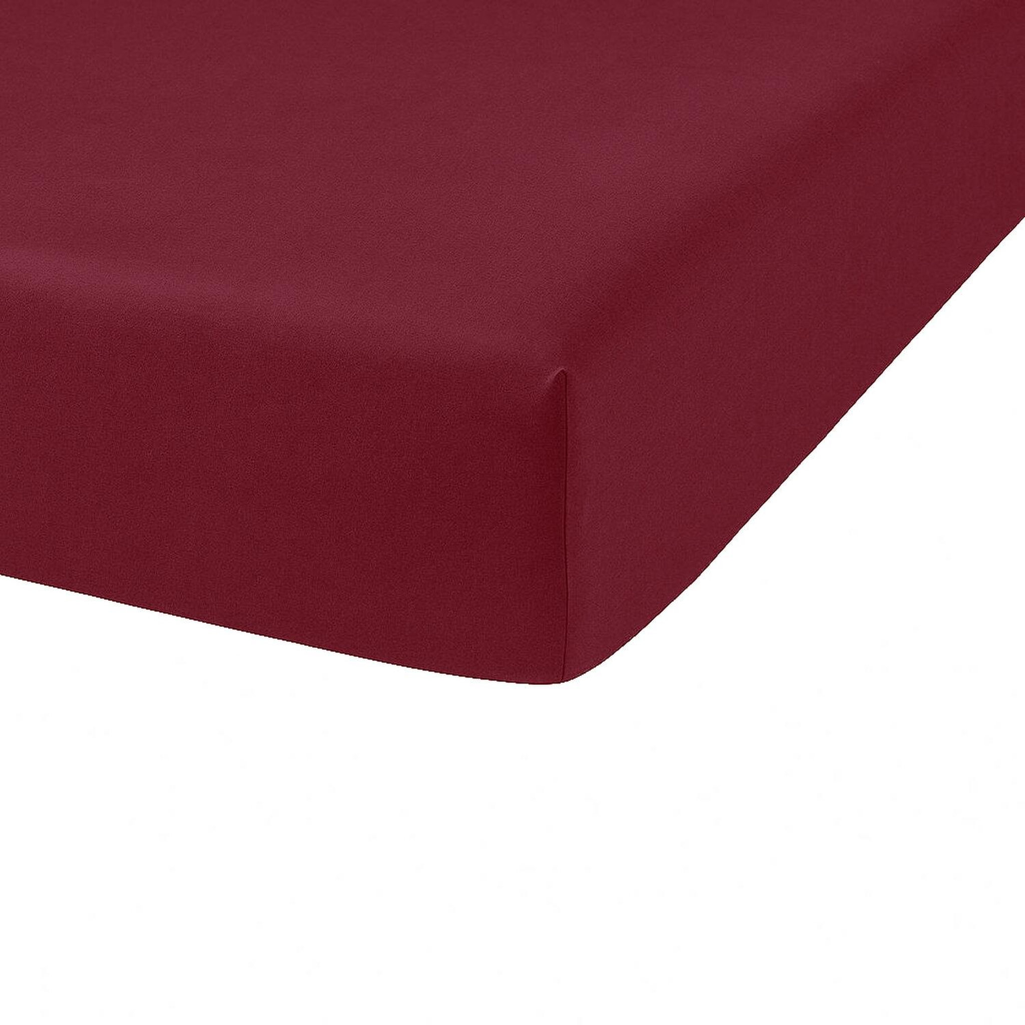 Voir la diapositive 1 : Les Ateliers du Linge Drap housse 100% coton 115g 57fils