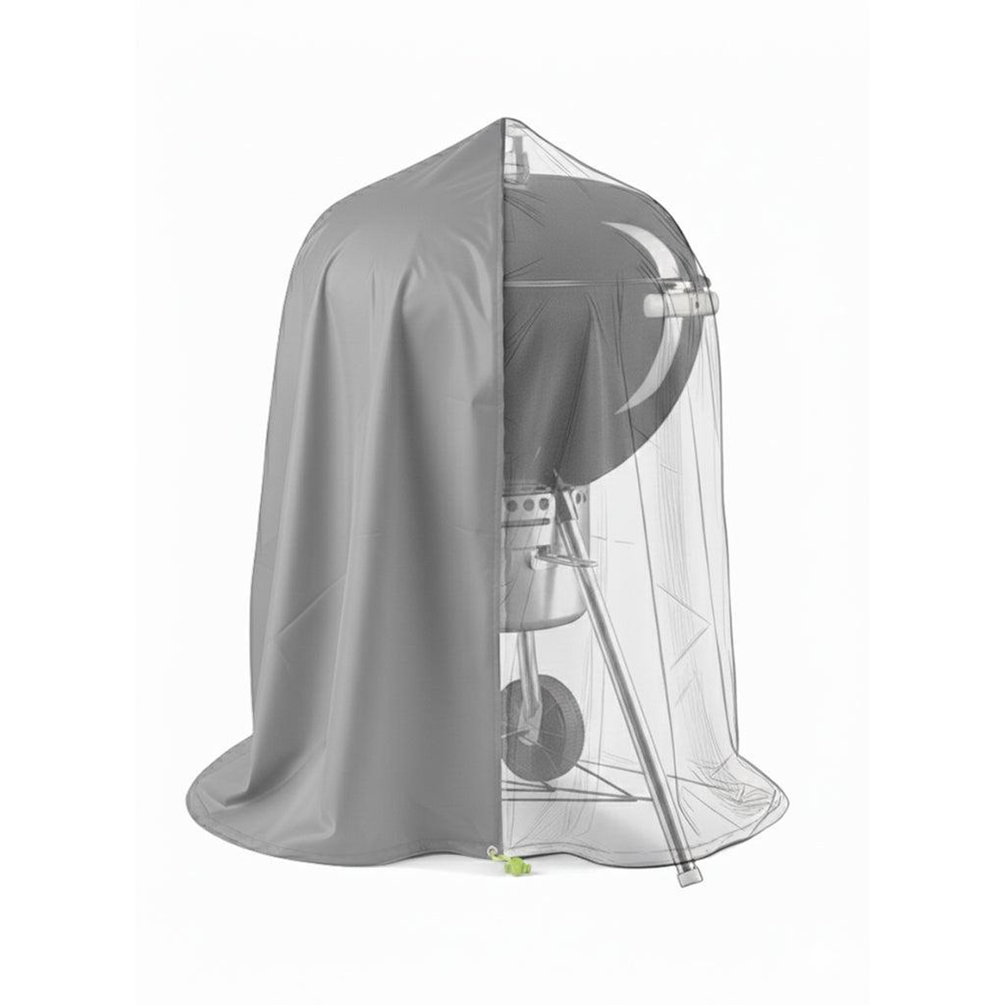 Jardiline Housse BARBECUE ROND - Ø 70 x 80 cm - Cover Garden