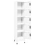 Voir la diapositive 3 : VIDAXL Armoire a casiers Blanc 38x40x180 cm Acier