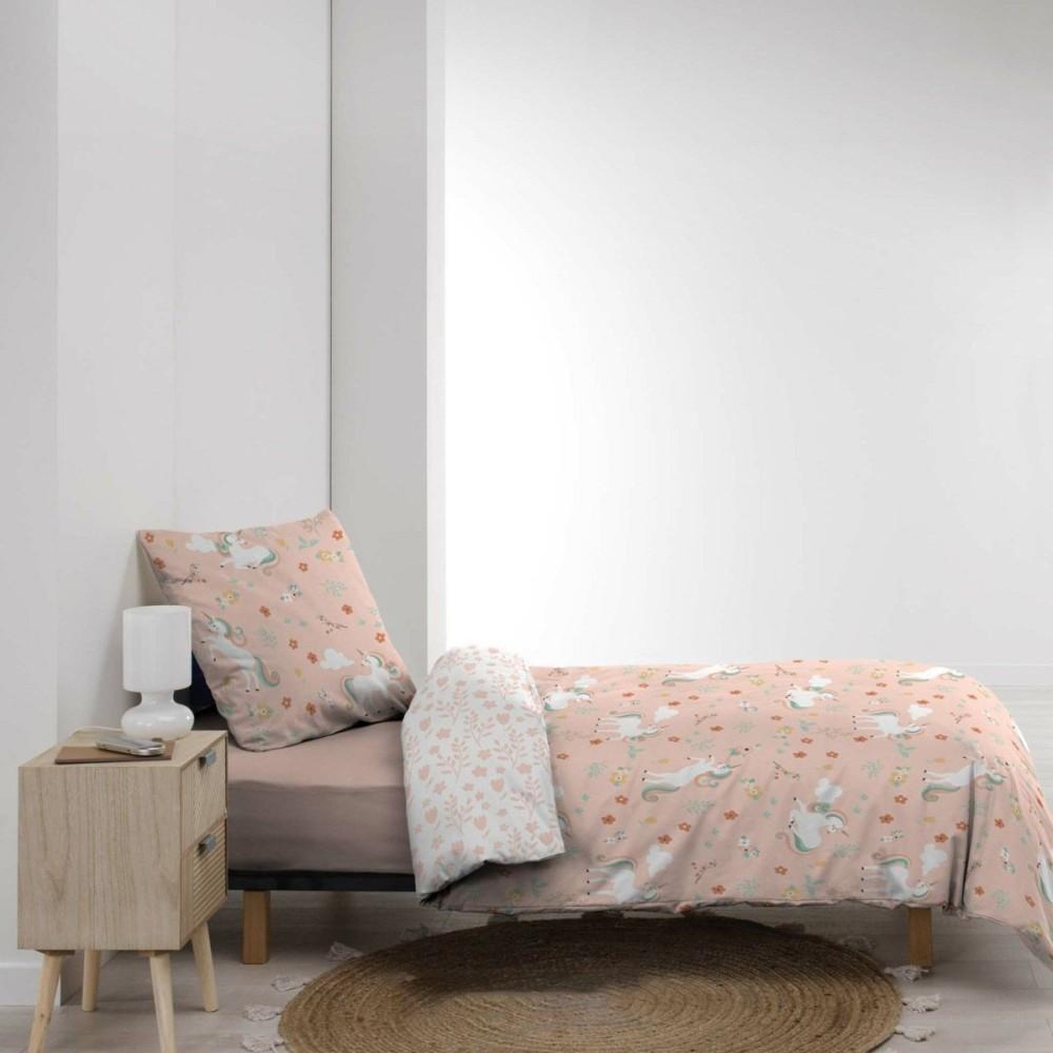 Voir la diapositive 4 : Douceur d'Intérieur Housse de couette enfant 140x200 Majestic + 1 taie microfibre