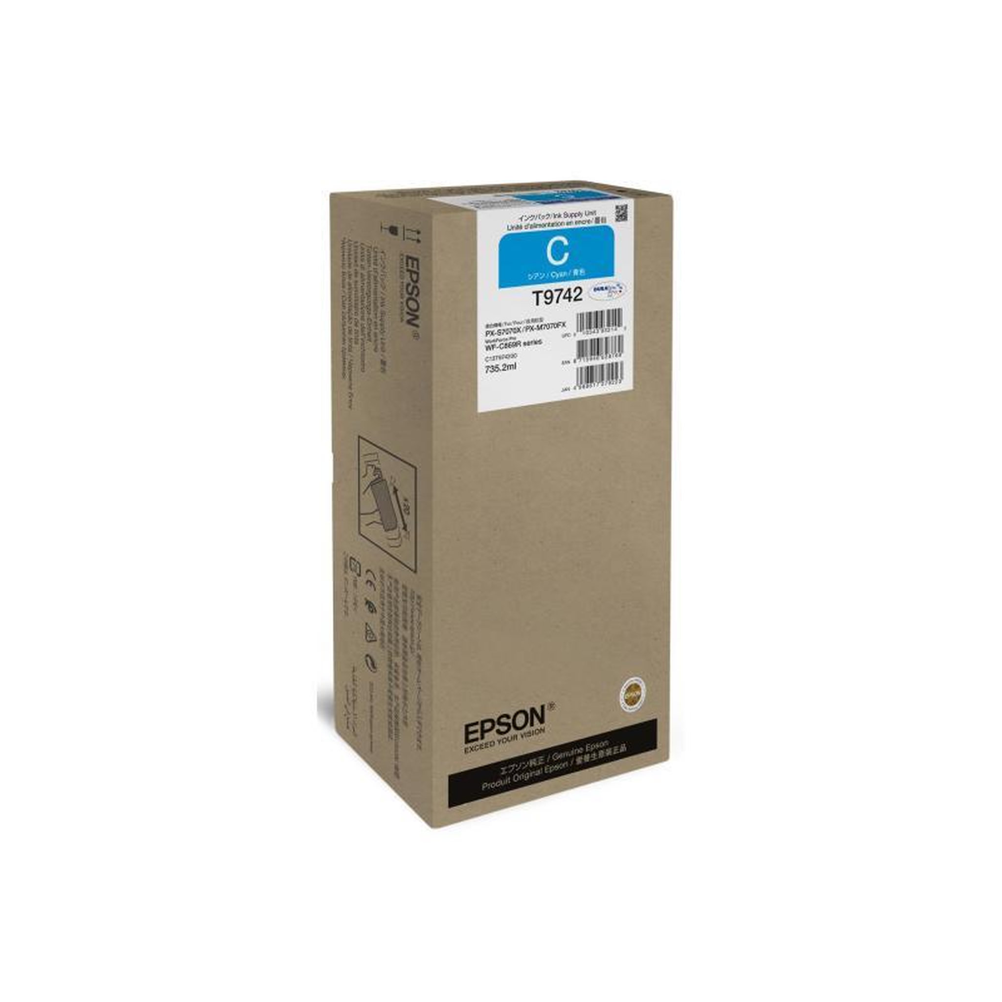 Epson Epson Ink T9742 Cyan XXL (C13T97420N)