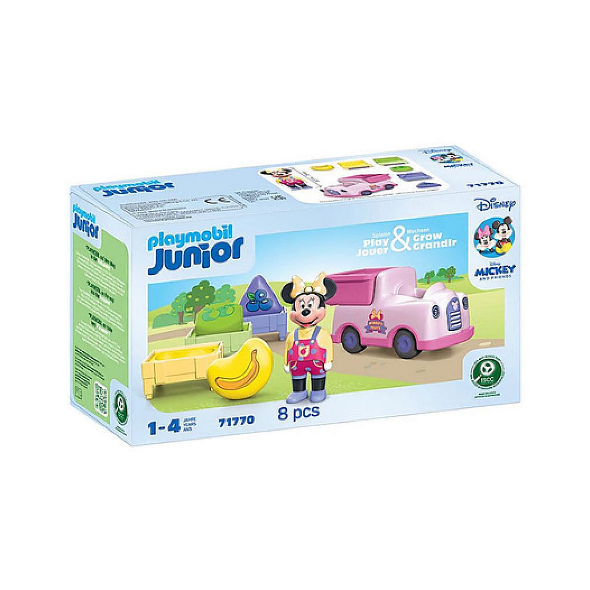 PLAYMOBIL 71770 Junior Disney Minnie avec voiturette a fruits