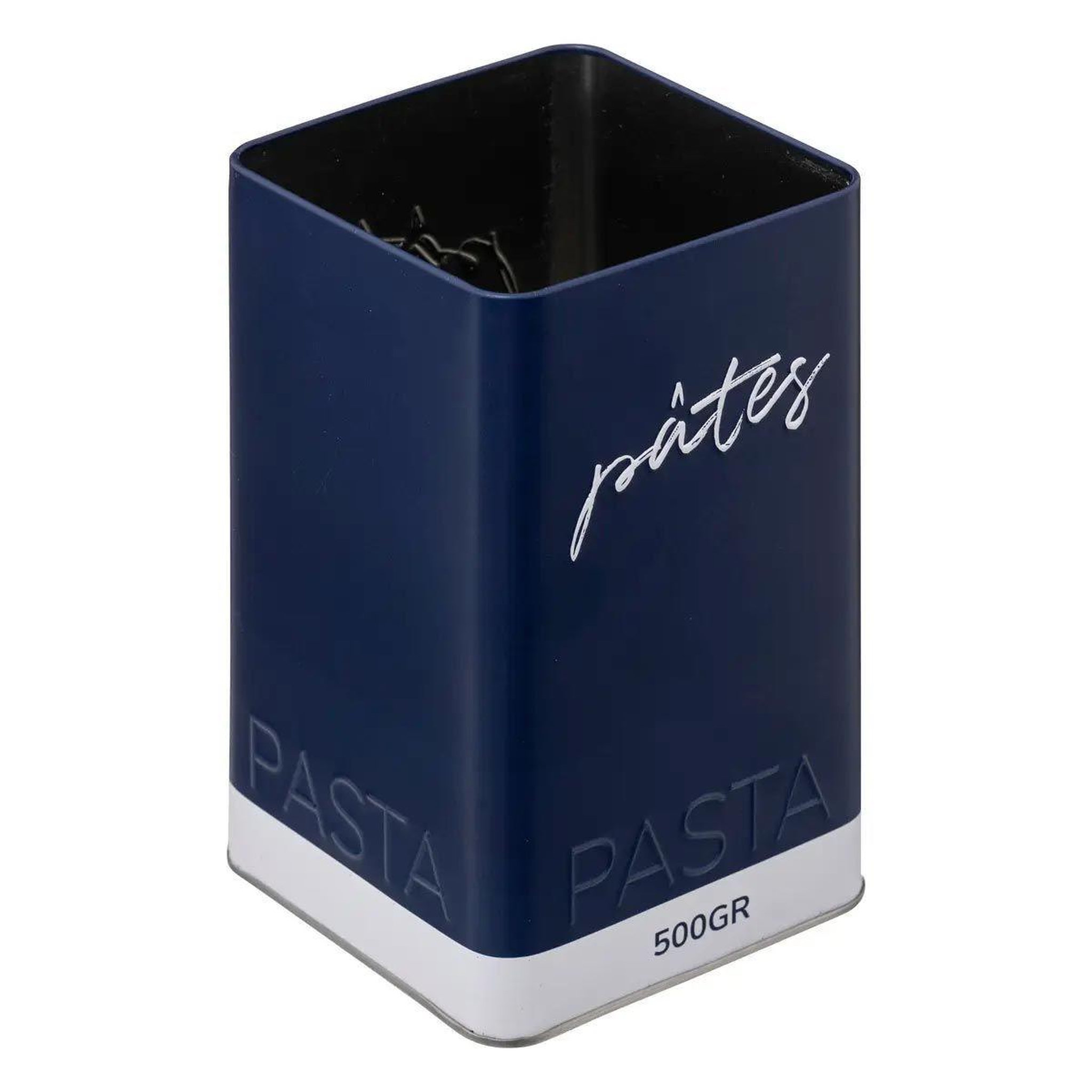 Voir la diapositive 2 : FIVE Boîte à pâtes  color edition  19cm bleu marine