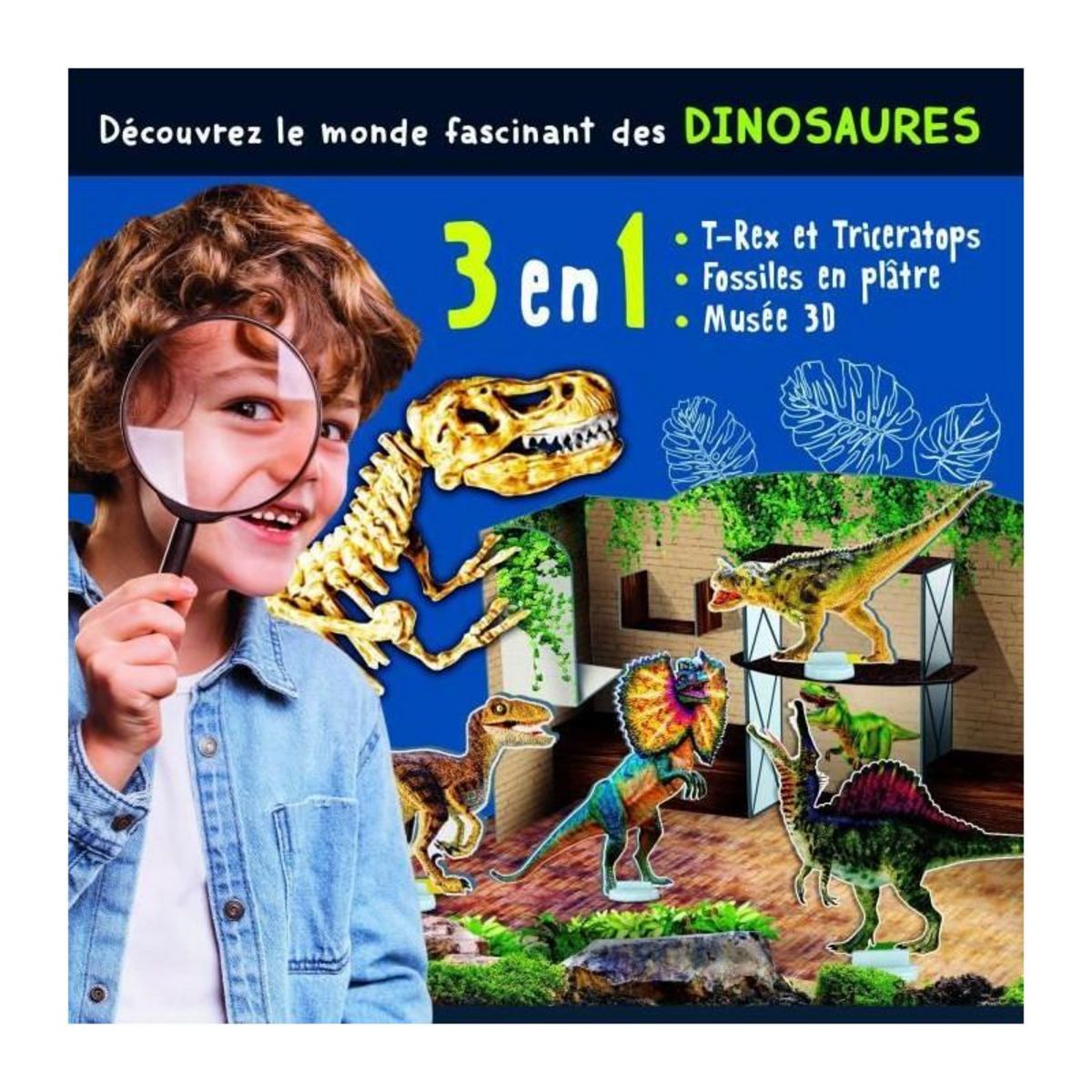 LISCIANI GIOCHI Génius Science - jeu scientifique - la science de la paleonthologie - LISCIANI