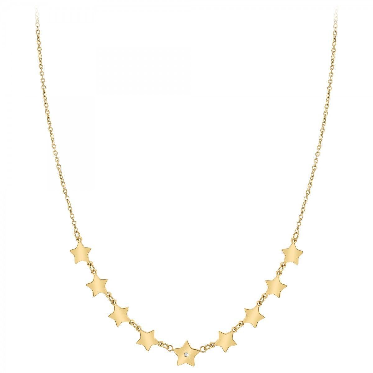 SC BOHEME Collier par SC Bohème orné d'un véritable diamant blanc