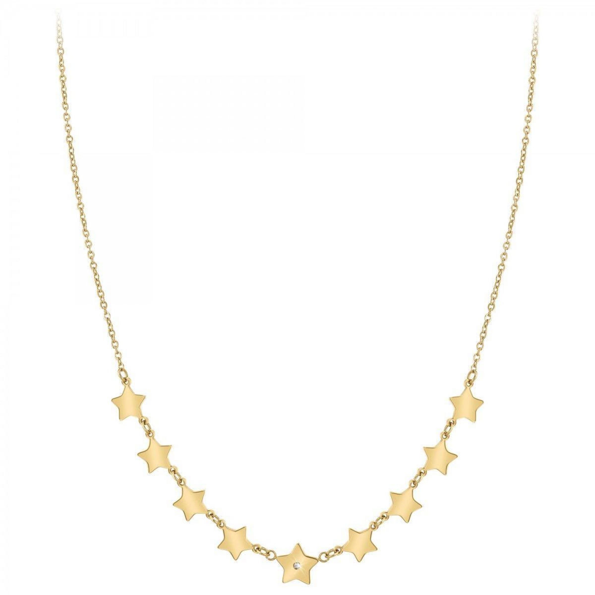 SC BOHEME Collier par SC Bohème orné d'un véritable diamant blanc